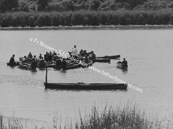 BLESSING THE FISHERMEN ON JUNE 12TH P O'FLANAGAN S.J.   ON THE SUIR